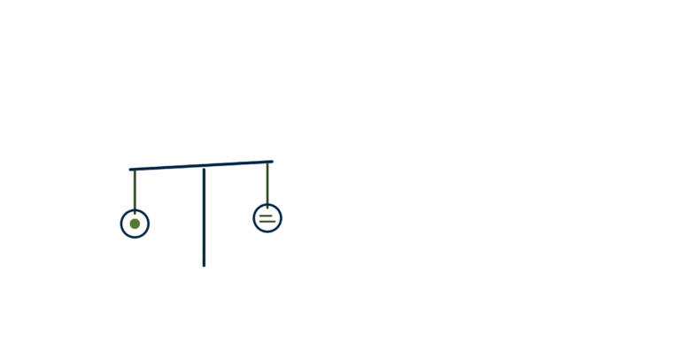 A balanced scale weighing a WordPress site against its maintenance cost